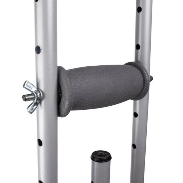 Костыль подмышечный стальной с мягкими опорами MEDOK MED-02-008