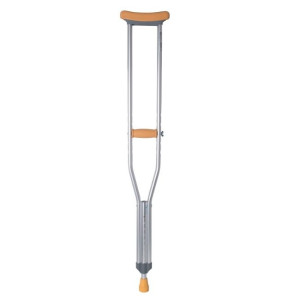 Костыль подмышечный Ridni Opora, двухстоечный, регулируемый, алюминиевый, с мягкими опорами, 3 размера RD-OP-C01L / RD-OP-C01M / RD-OP-C01S