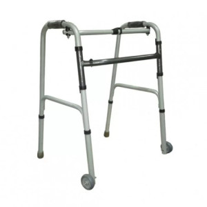 Ходунки-рамки на 2-х колесах, складані, регульовані за висотою, крокуючі MEDOK MED-03-011