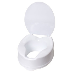 Сидіння надставка на унітаз Рідні Care RD-CARE-B05-10 з кришкою, висота 10 см