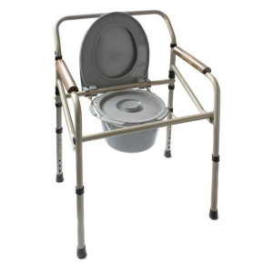 Стул-туалет складной, регулируемый по высоте MED-04-011