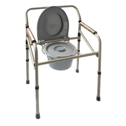 Стул-туалет складной, регулируемый по высоте MED-04-011