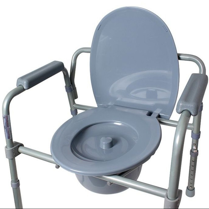 Стул-туалет Рідні Care складной регулируемый RD-CARE-T02