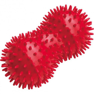 М'яч масажний подвійний Ridni Relax RD-ASM092 червоний