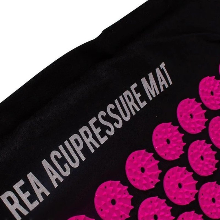 Акупунктурный массажный коврик (розовый) REA-ACUPR-МАТ-P