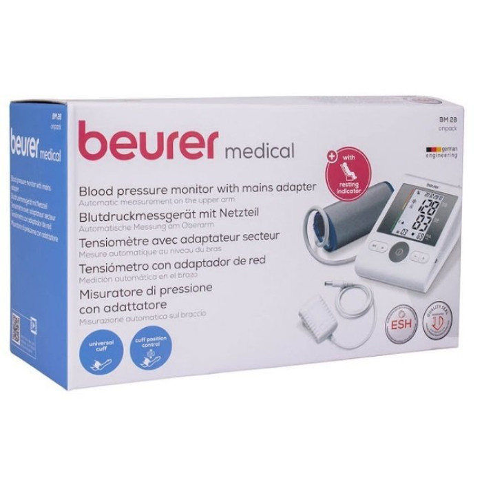 Автоматический тонометр на плечо Beurer BR-BM-28 с адаптером