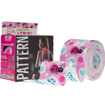 Кинезиотейп REA TAPE Pattern, божьи коровки REA-Pattern-led