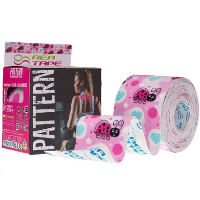 Кинезиотейп REA TAPE Pattern, божьи коровки REA-Pattern-led