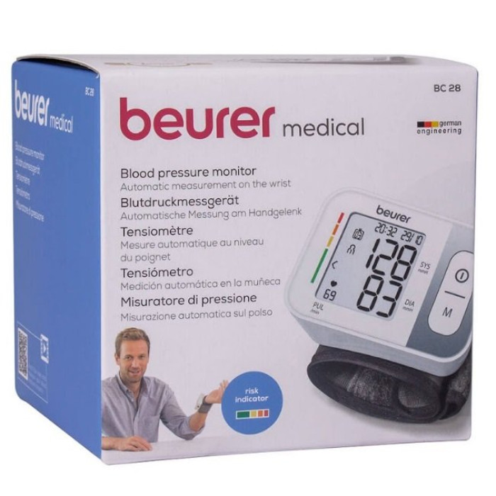 Тонометр автоматичний на зап'ястя Beurer BR-BC-28