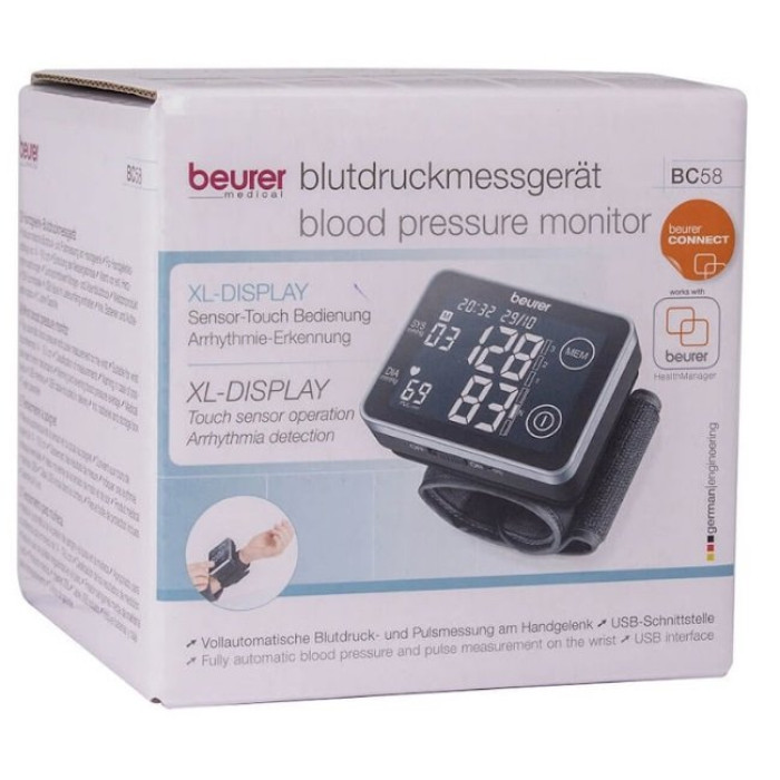 Тонометр автоматический на запястье Beurer BR-BC-58 с USB