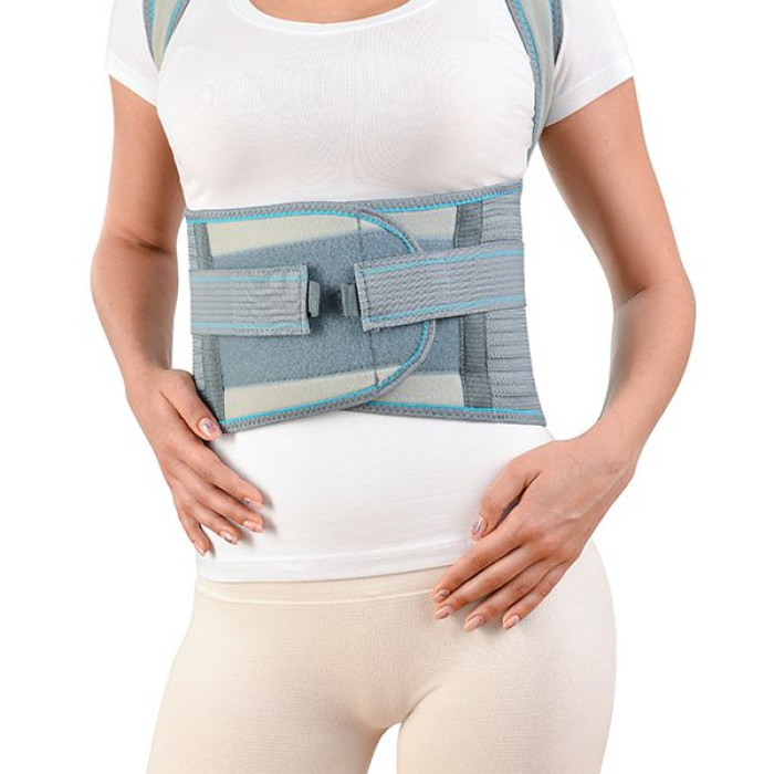 Корсет для коррекции осанки жесткий Alkom 1020