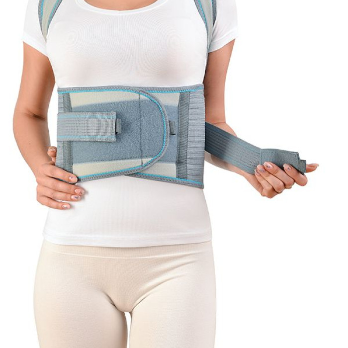 Корсет для коррекции осанки жесткий Alkom 1020