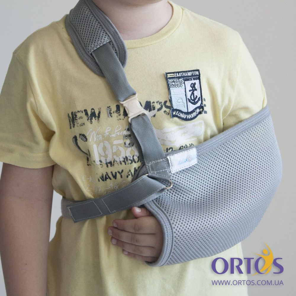 Бандаж – підтримувач руки (хустинка) дитячий Алком 3004 Kids