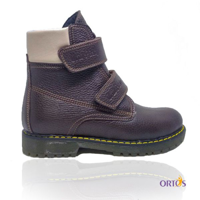 Ботинки зимние ортопедические, утеплитель шерсть ОrtoBaby AR386