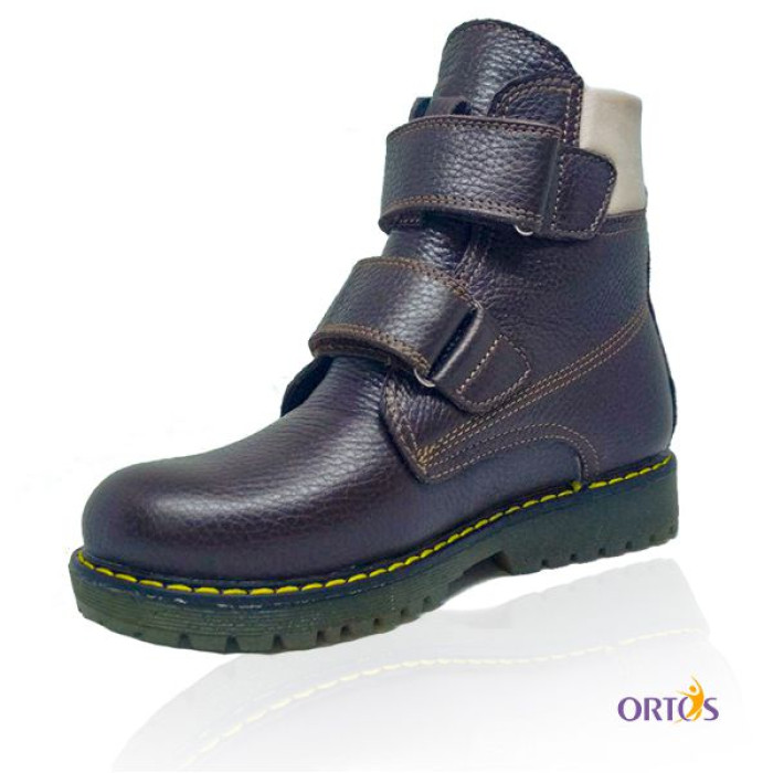 Ботинки зимние ортопедические, утеплитель шерсть ОrtoBaby AR386