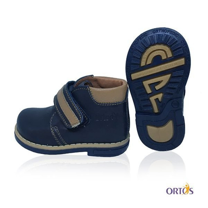 Ботинки детские ортопедические ОrtoBaby D9104 цвет синий