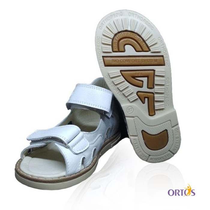 Сандалии детские ортопедические ОrtoBaby S2001, белые