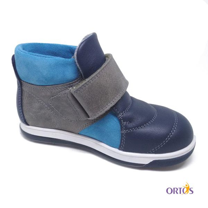 Ботинки демисезонные ортопедические с подкладкой Gore-tex AR4002 цвет синий