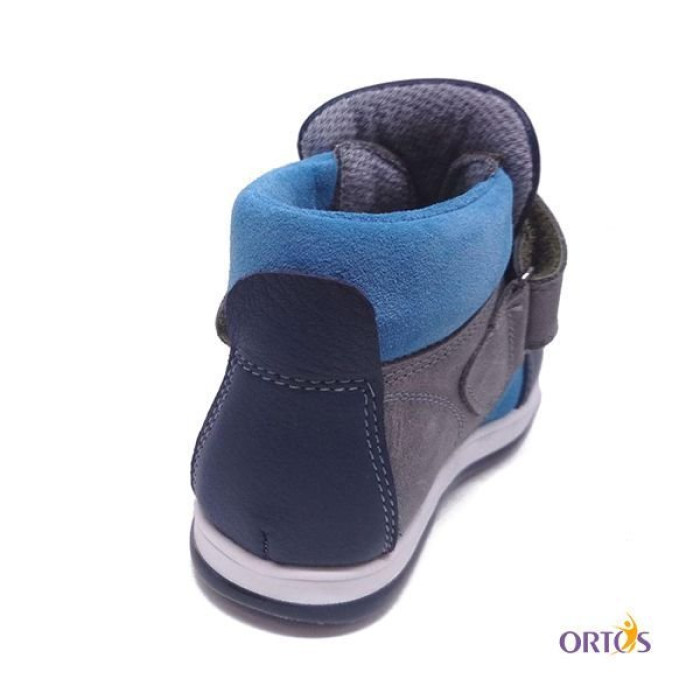 Ботинки демисезонные ортопедические с подкладкой Gore-tex AR4002 цвет синий