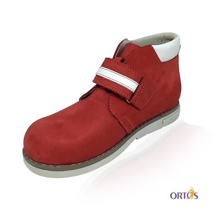 Ботинки детские ортопедические ОrtoBaby D9104 цвет красный