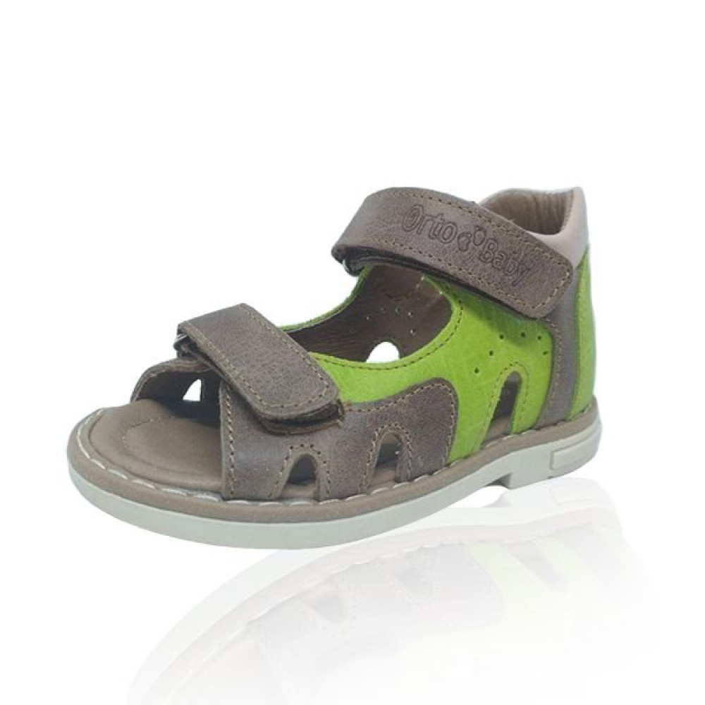 Сандалии ортопедические ОrtoBaby S2001, зеленые