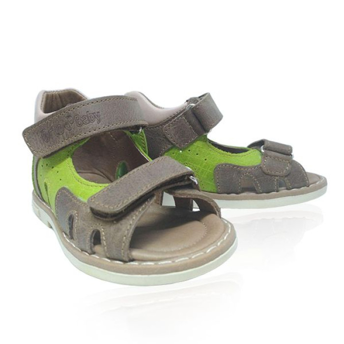 Сандалии ортопедические ОrtoBaby S2001, зеленые