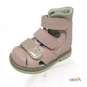 Сандалі ортопедичні ОrtoBaby S2101 рожева пудра