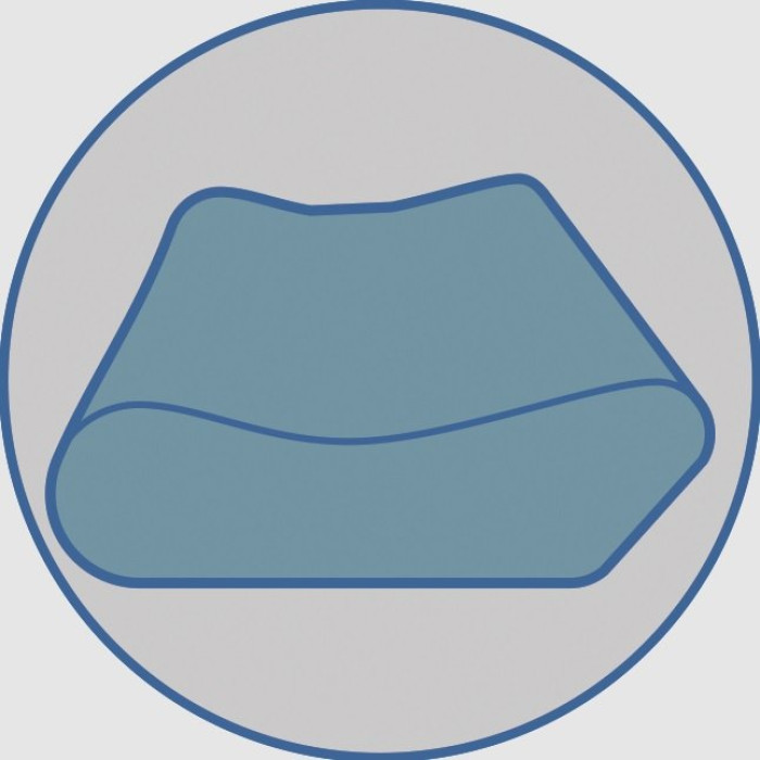 Ортопедическая подушка для взрослых с эффектом памяти Olvi J2504