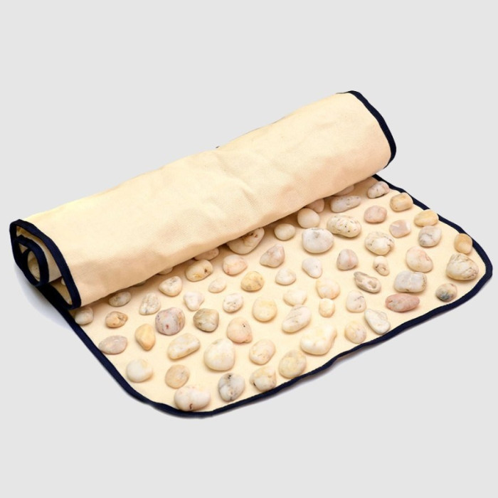 Коврик массажный с натуральной галькой "Ортек" 90 х 40 см Olvi 03236