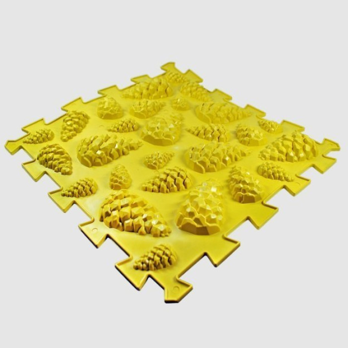 Акупунктурный массажный коврик "Пазлы Микс" 4 элемента Olvi 07789