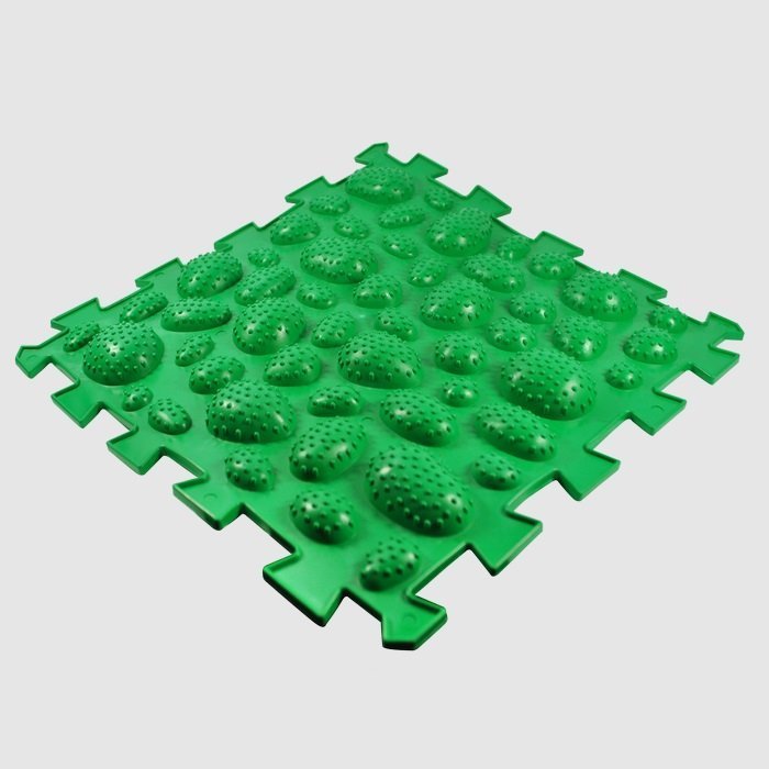 Акупунктурный массажный коврик "Пазлы Микс" 10 элементов Olvi 09428