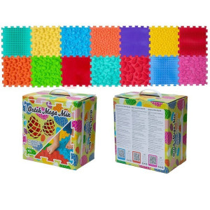 Акупунктурный массажный коврик "Мега Микс" 14 элементов Olvi 10174