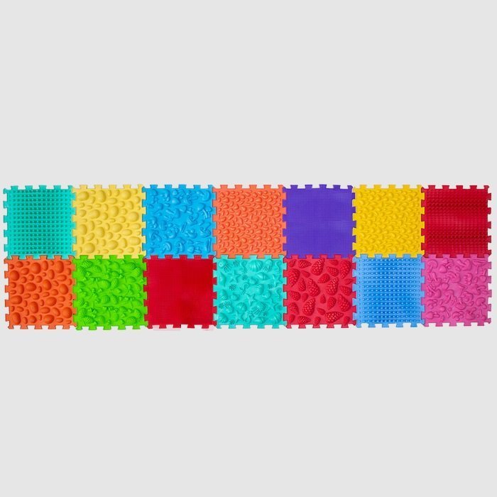 Акупунктурный массажный коврик "Мега Микс" 14 элементов Olvi 10174