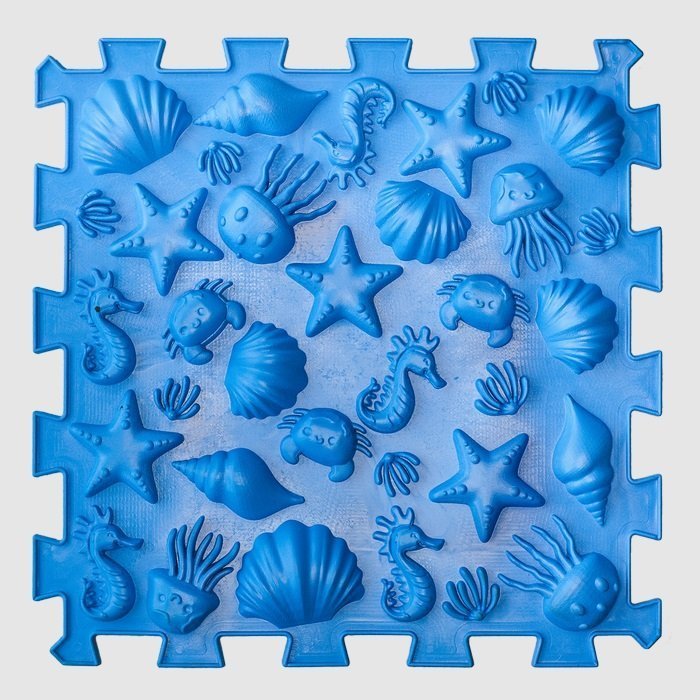 Акупунктурный массажный коврик "Мега Микс" 16 элементов Olvi 10175