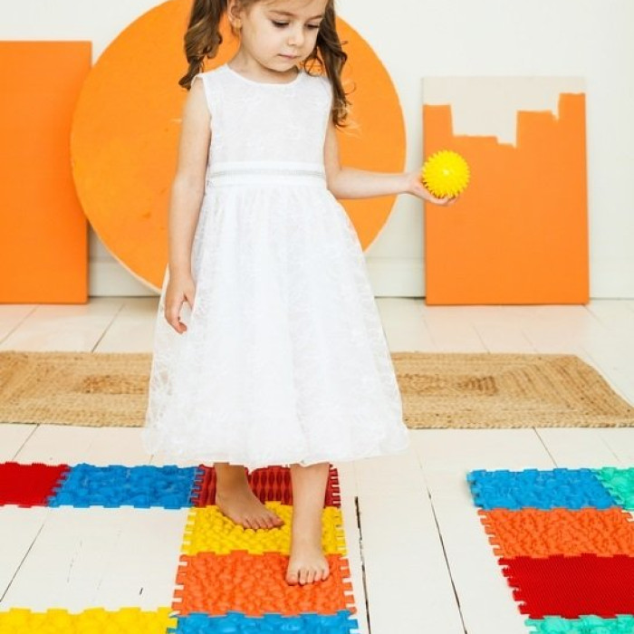 Акупунктурный массажный коврик "Мега Микс" 16 элементов Olvi 10175