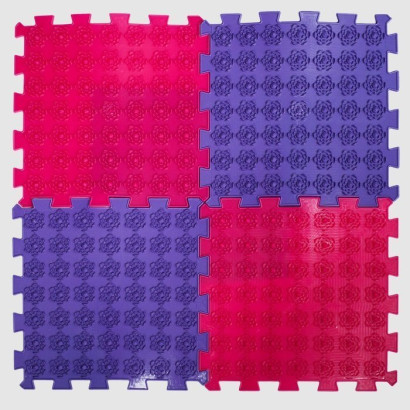 Акупунктурний масажний килимок "Лотос" 4 елемента Olvi 09532