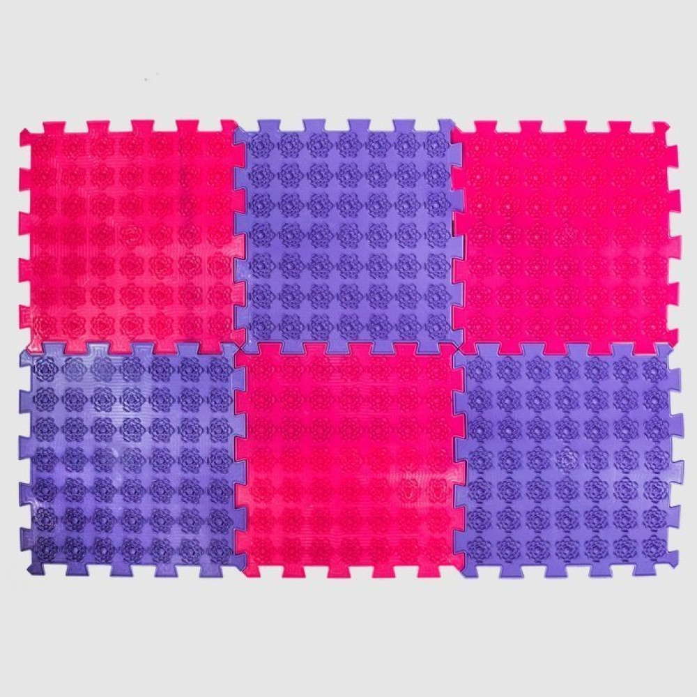 Акупунктурный массажный коврик "Лотос" 6 элементов Olvi 09533