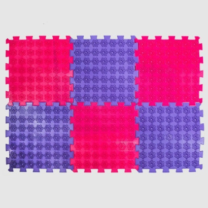 Акупунктурний масажний килимок "Лотос" 6 елементів Olvi 09533