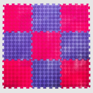 Акупунктурный массажный коврик "Лотос" 9 элементов Olvi 09534