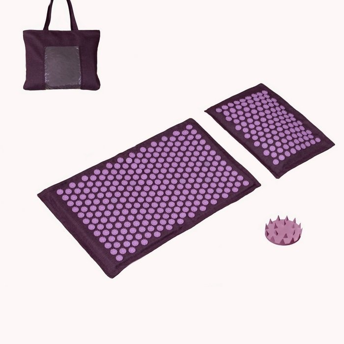 Акупунктурный набор “Ортек” коврик + подушка (аппликатор Кузнецова) Olvi 10026