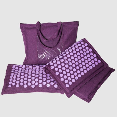 Акупунктурний набір "Ортек" килимок + подушка (аплікатор Кузнєцова) Olvi 10026