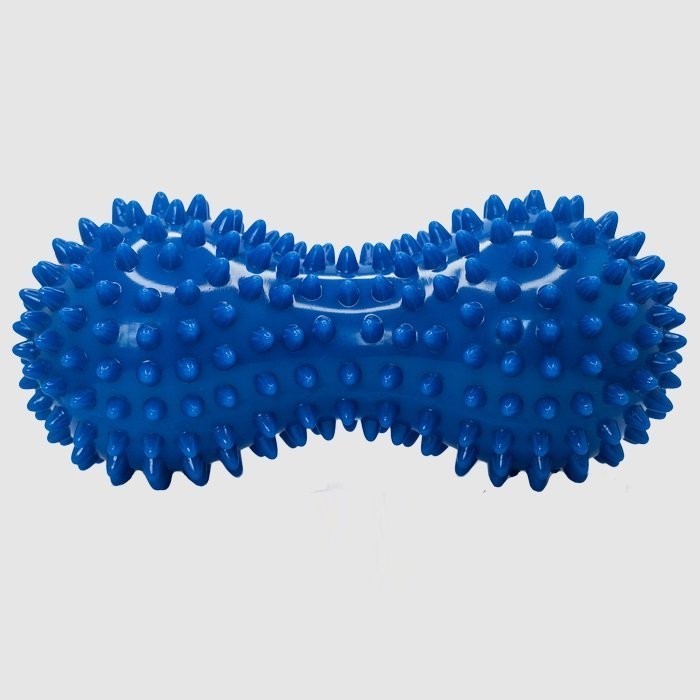 Двойной массажный мяч с шипами Olvi 10010