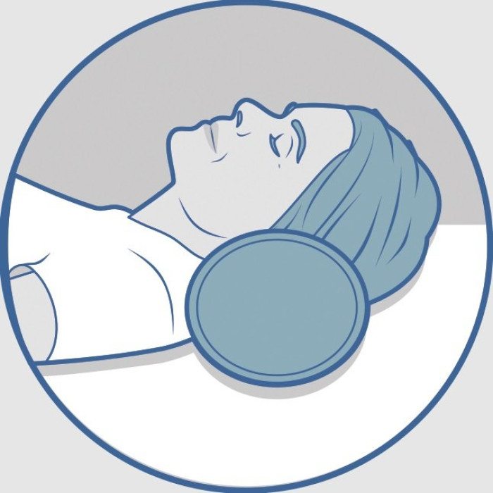 Ортопедическая подушка валик для шеи и ног Olvi J2522