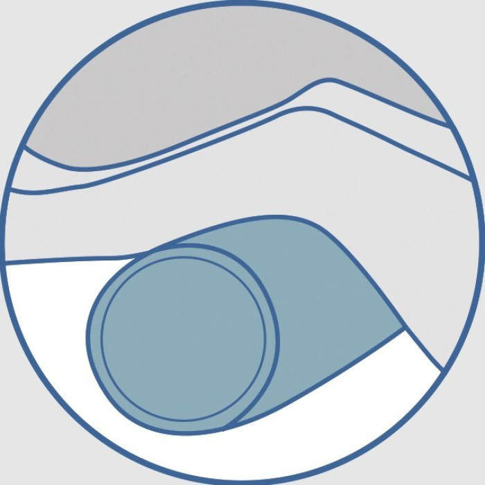 Ортопедическая подушка валик для шеи и ног Olvi J2522