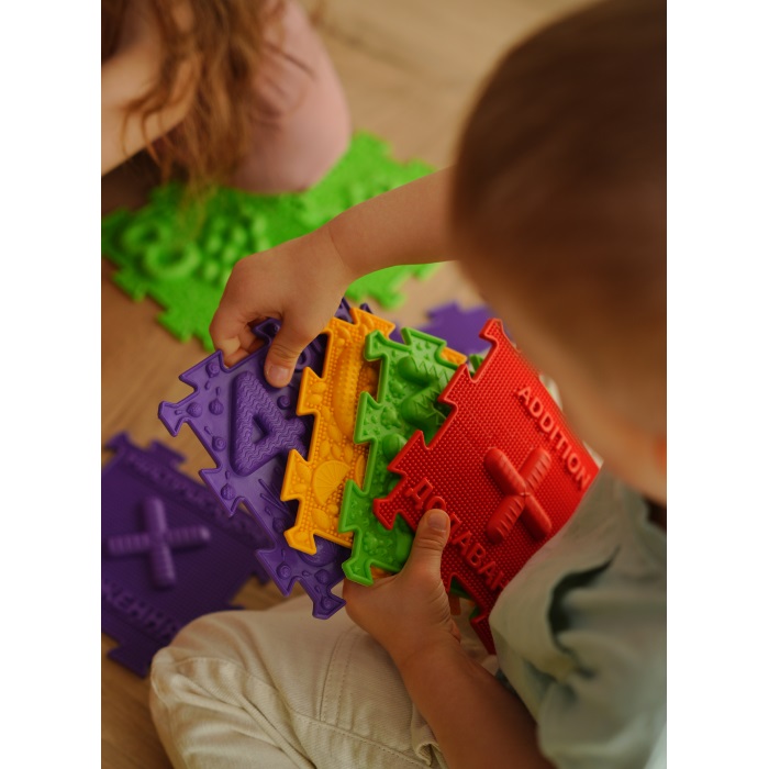 Массажный коврик Ортек Пазлы "Математика" 32 элемента Olvi 10121