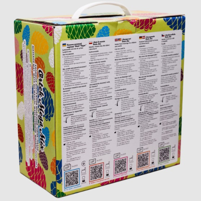 Килимок масажний "Пазли Мікс" 9 елементів Ortek Olvi 10205