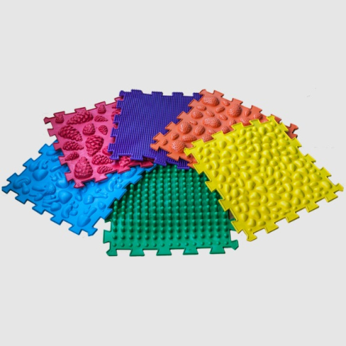 Килимок масажний "Пазли Мікс" 9 елементів Ortek Olvi 10205