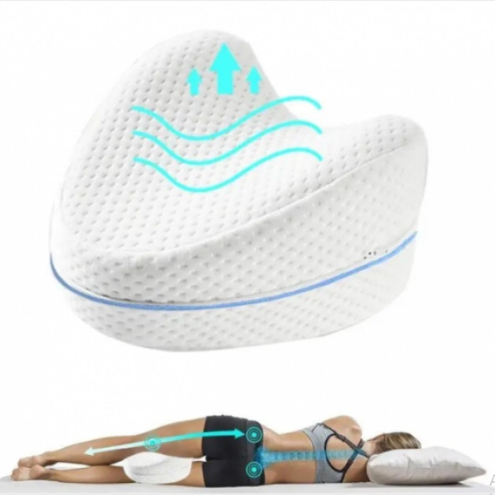 Ортопедическая подушка для ног и коленей с эффектом памяти Olvi J2518 10662