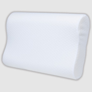 Ортопедична подушка для дорослих з ефектом пам'яті з валиками м'яка 58х40см XL Хмаринка Olvi J2526 03478