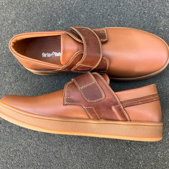 Напівчеревики ортопедичні OrtoBaby D5648 коричневі